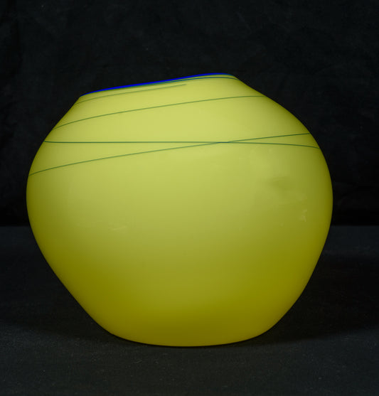 Chihuly Citron Basket