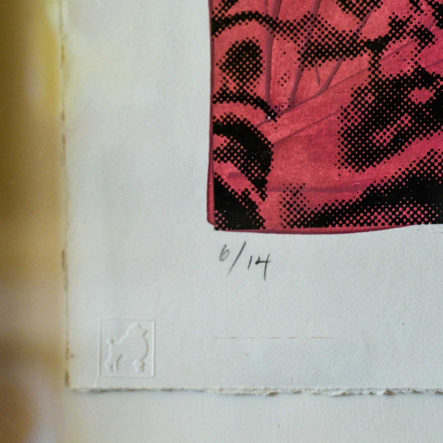 Richard Durado 2003 Large Silkscreen Print Titled Four Frida's 6 of 13 edition